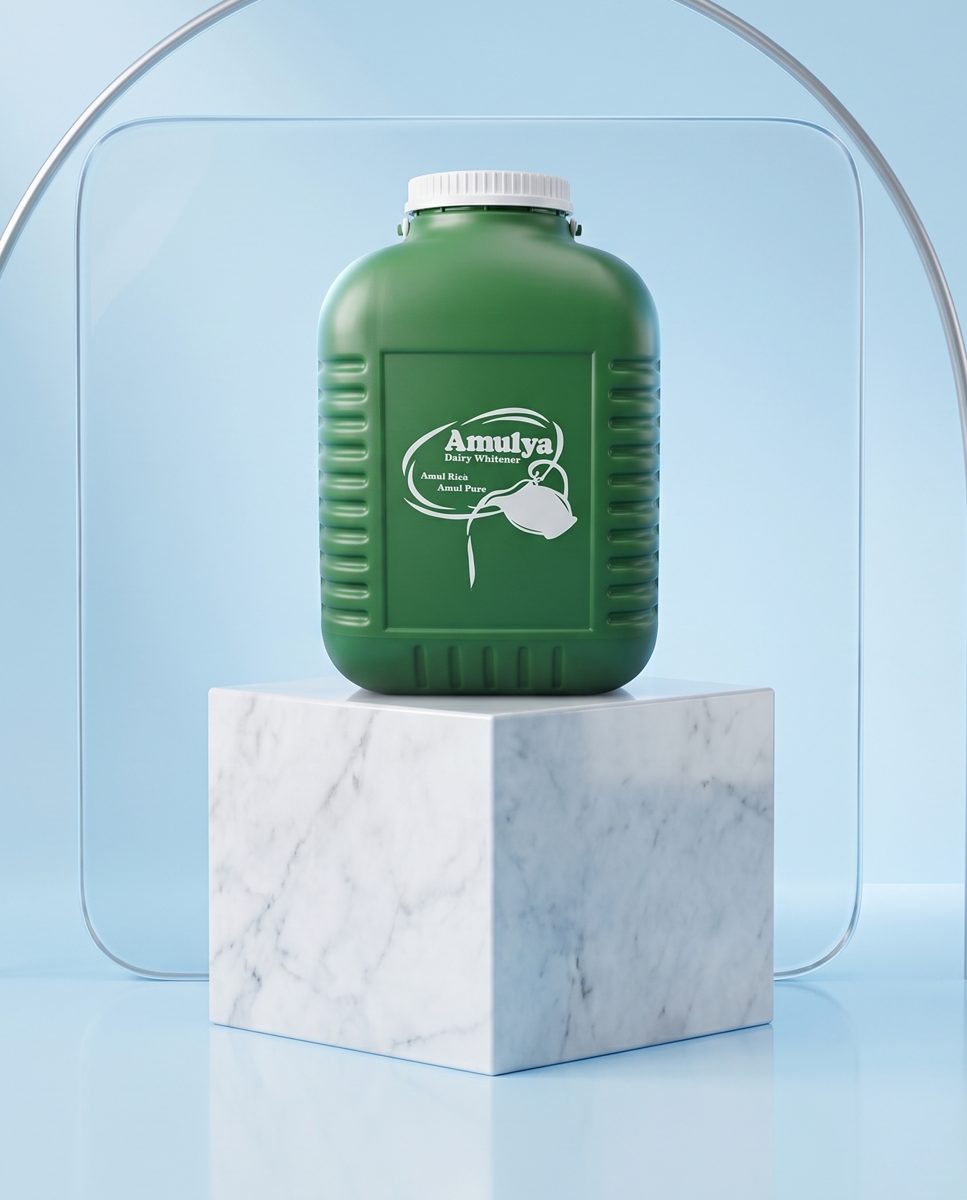 Green branded jerrycan